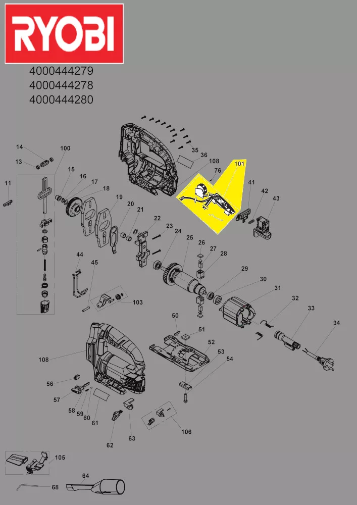 variateur électronique réf. 5131032119 Ryobi